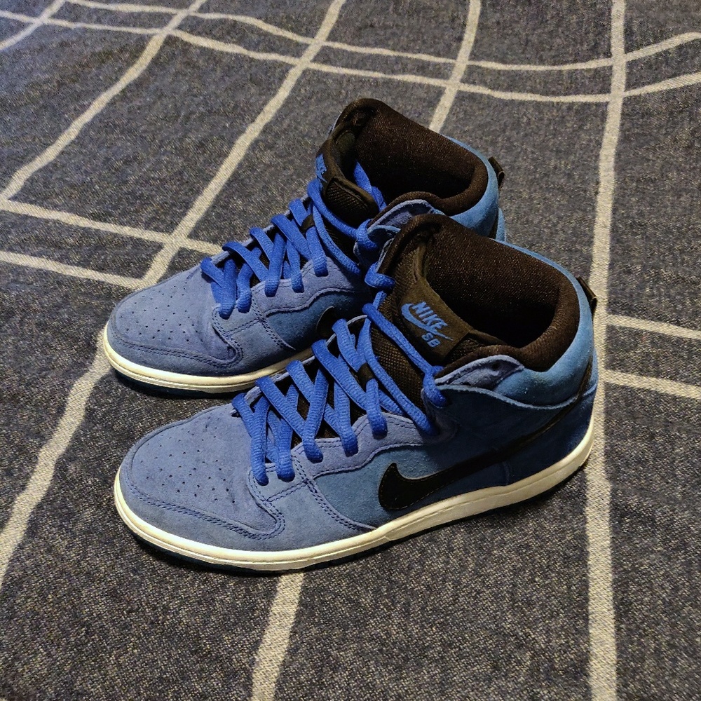 Nike Dunk SB High Game Royal Black